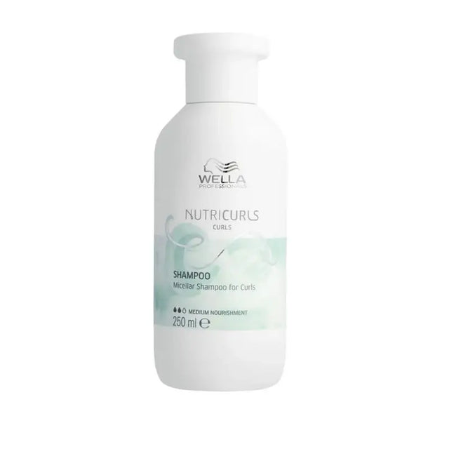 Wella Professionals Nutricurls Micellás Sampon Göndör Hajra 250ml - Haj