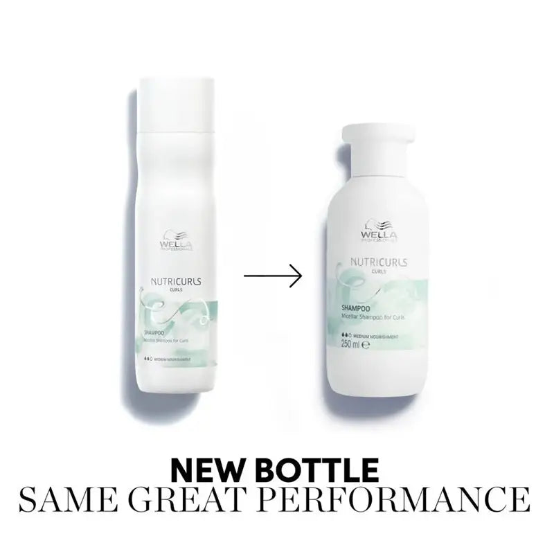 Wella Professionals Nutricurls Micellás Sampon Göndör Hajra 250ml - Haj