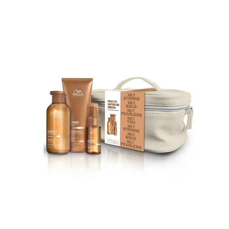 Wella Professionals Ultimate Smooth Professzionális Szett Száraz és Elektrosztatikus Hajra – Sampon 250ml + Balzsam